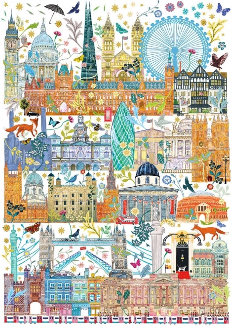 GIBSONS Puzzle Panorama de Londres 1000 pièces