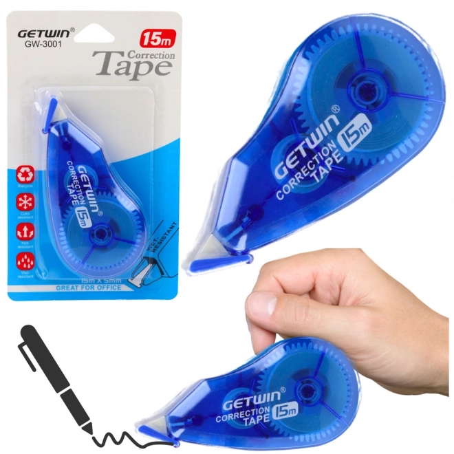 Correcteur en ruban Bleu 15m x 5mm