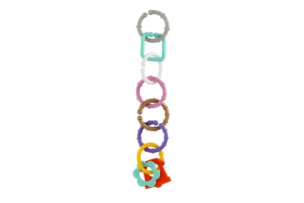 Chaîne/barrière 8 formes plastique en sachet 11x48x3cm 0m+