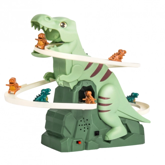 Montagne russe amusante de dinosaures