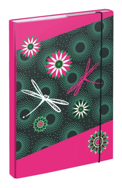 Protections pour cahiers scolaires A4 Fleurs