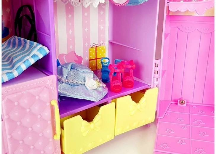 Garde-robe avec éclairage pour une expérience unique