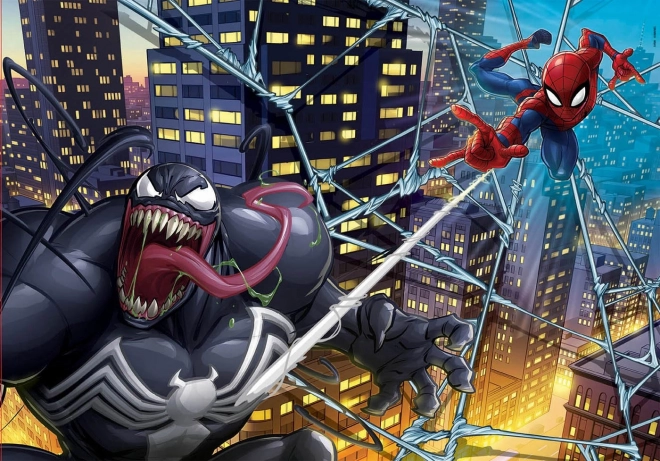EDUCA Puzzle Spiderman et Venom 200 pièces