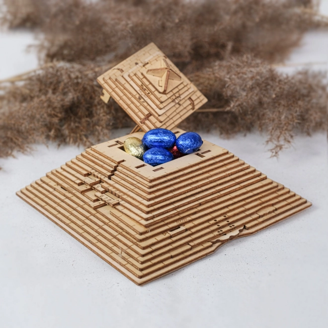 EscapeWelt 3D puzzle mécanique en bois Pyramide