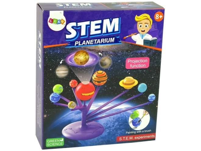 Ensemble éducatif de planétarium mobile à peindre