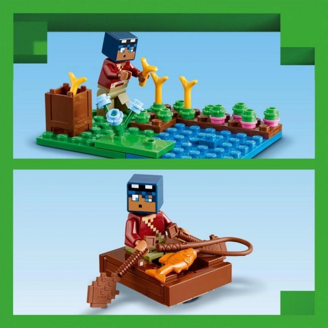 LEGO Minecraft Maison Grenouille