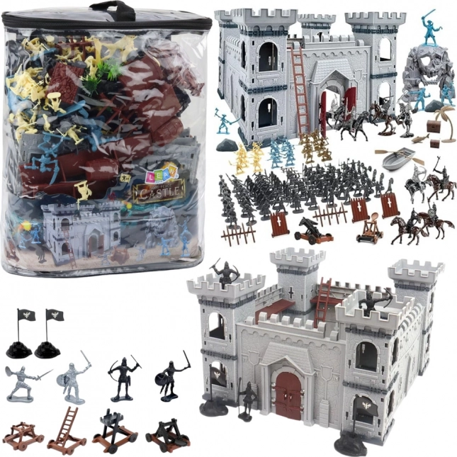Château de pirates avec figurines et accessoires, 311 pièces