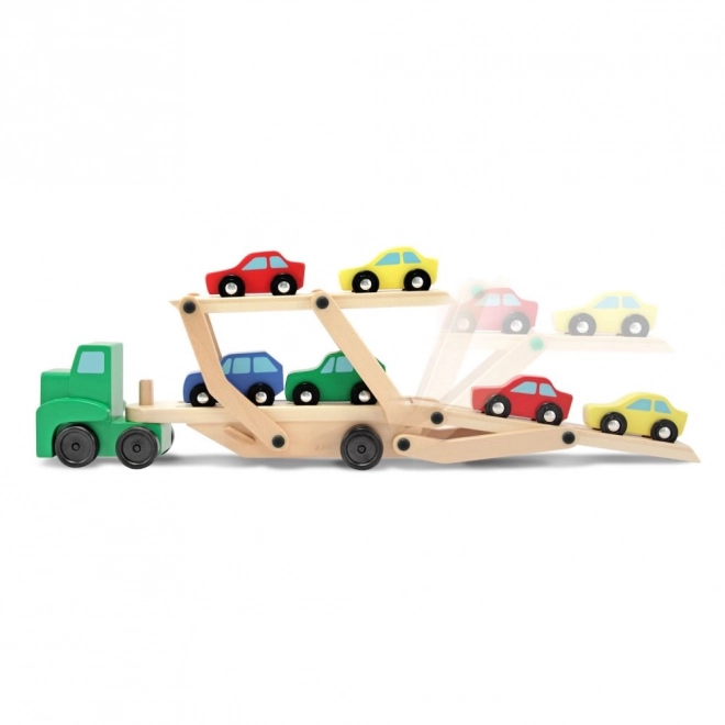 Camion avec remorque