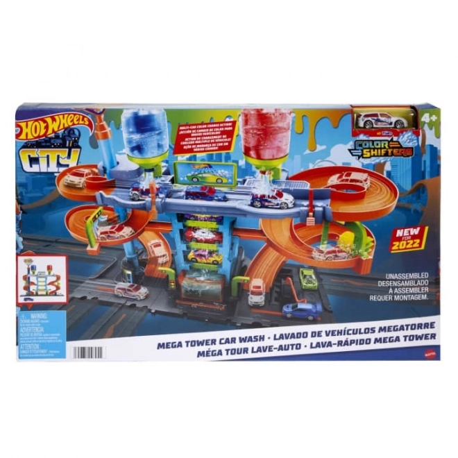 Hot Wheels City Méga Lave-Auto