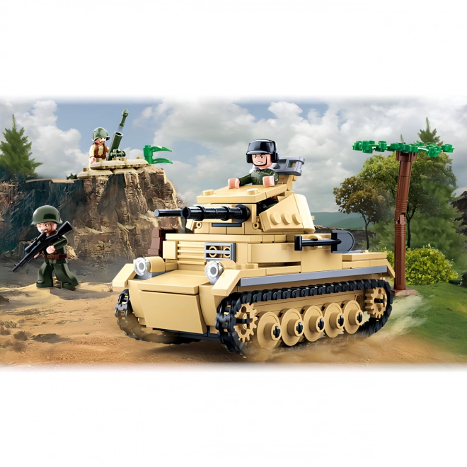 Sluban WWII M38-B0691 Char allemand Panzer II