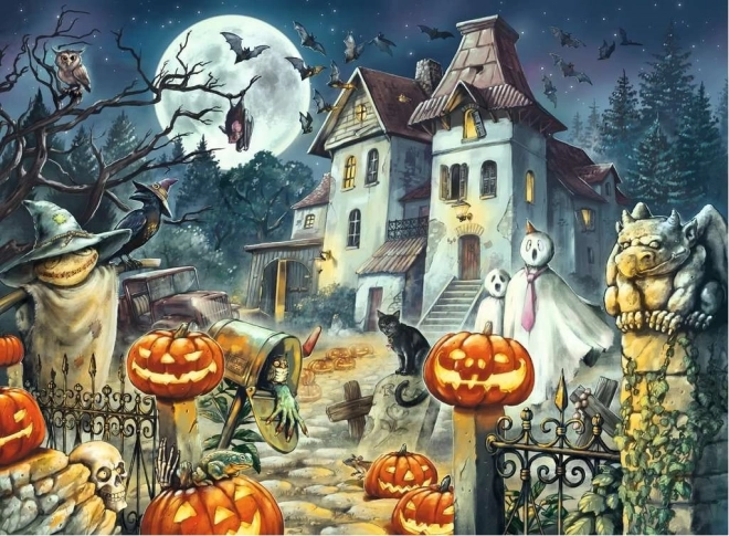 Puzzle Maison d'Halloween 300 pièces Ravensburger