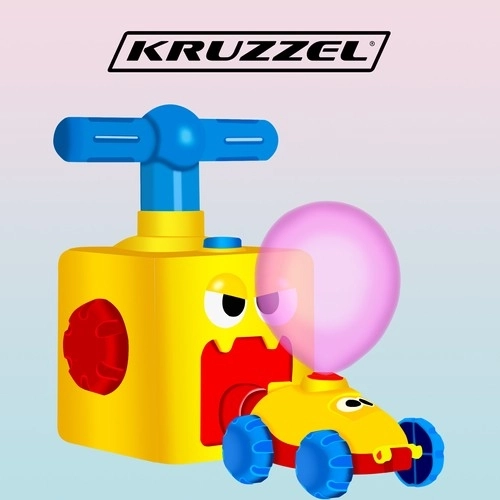 Voiture avec ballons gonflables