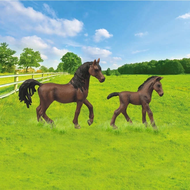 Ensemble de jouets chevaux avec enclos