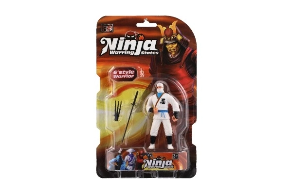 Figurine ninja avec accessoires 10 cm