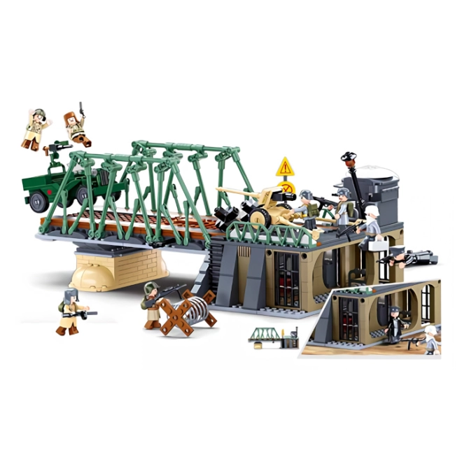 Grand set pour de longues heures de construction