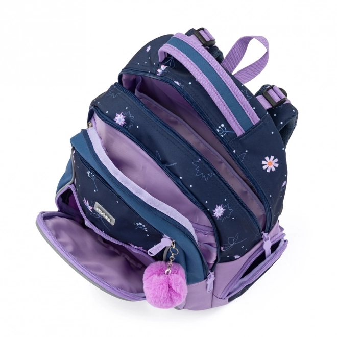 Sac à dos scolaire OXY GO Fleurs