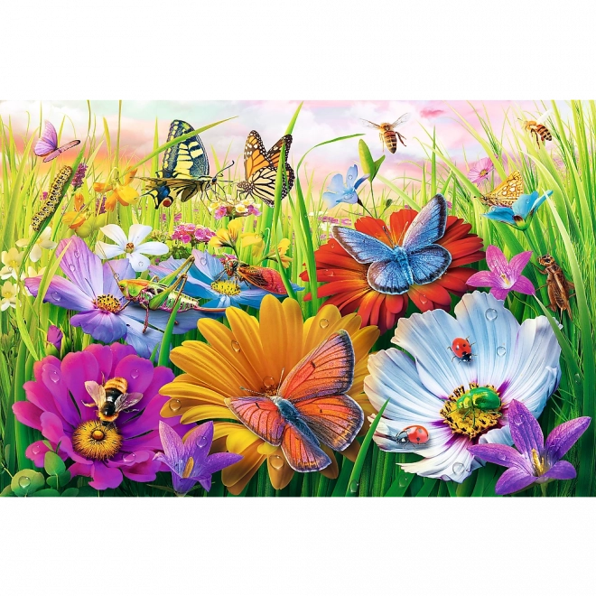 Puzzle 300 EasyPiece - Insectes dans le pré Trefl