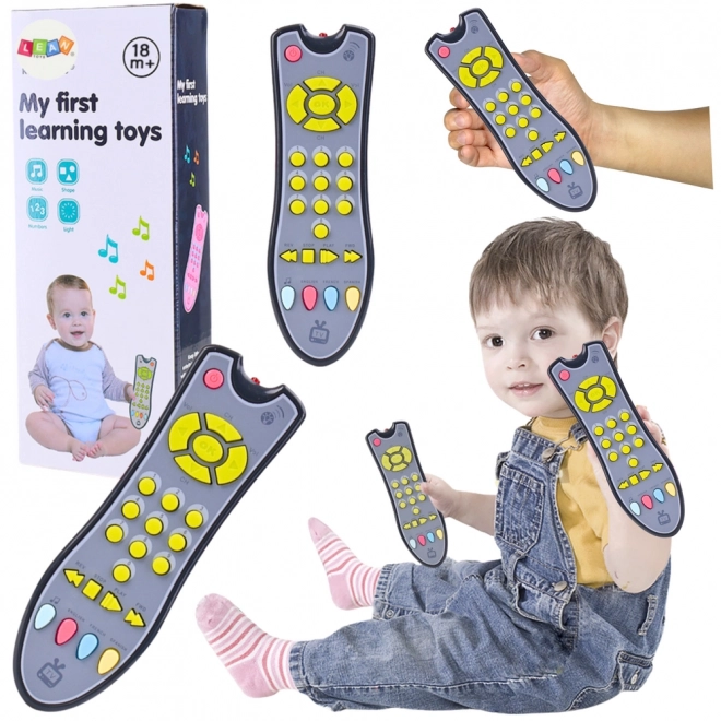 Télécommande interactive pour télévision pour tout-petits Lumière sonore éducative