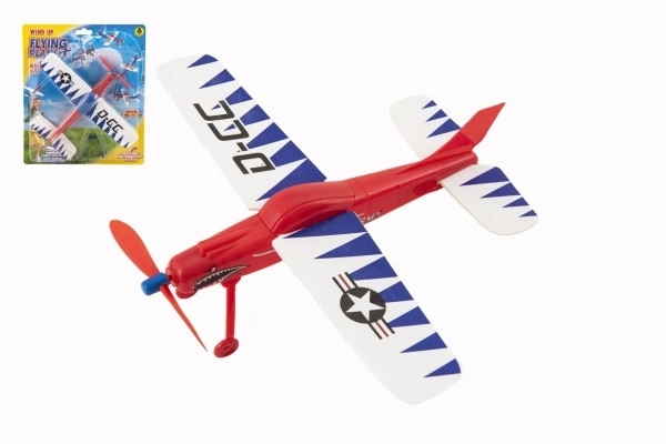 Avion à remonter 22 cm - emballage tchèque