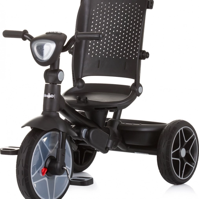 Chipolino tricycle avec toit et boîte musicale Derby 2v1 Obsidian