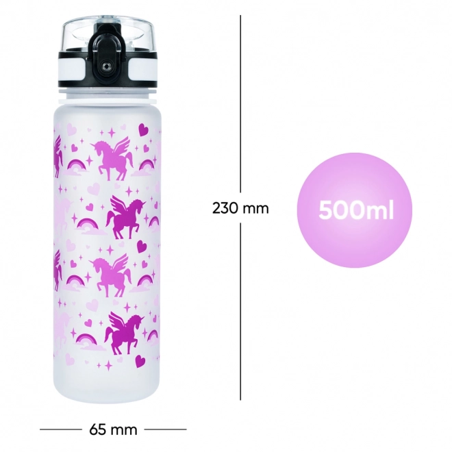 BAAGL Bouteille Tritan Royaume de la Licorne, 500 ml