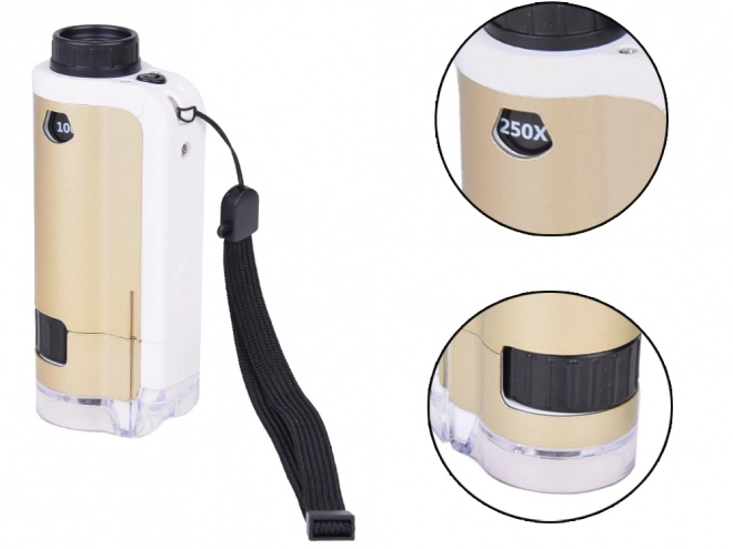 Microscope de poche pour enfants avec zoom