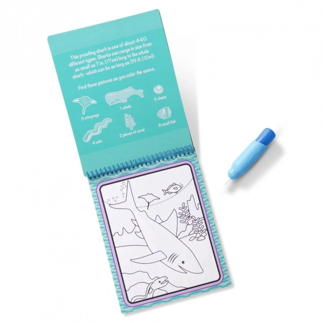 Coloriage à l'eau - Monde sous-marin - WaterWow