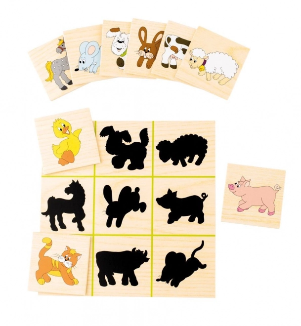 Puzzle trouve l'ombre