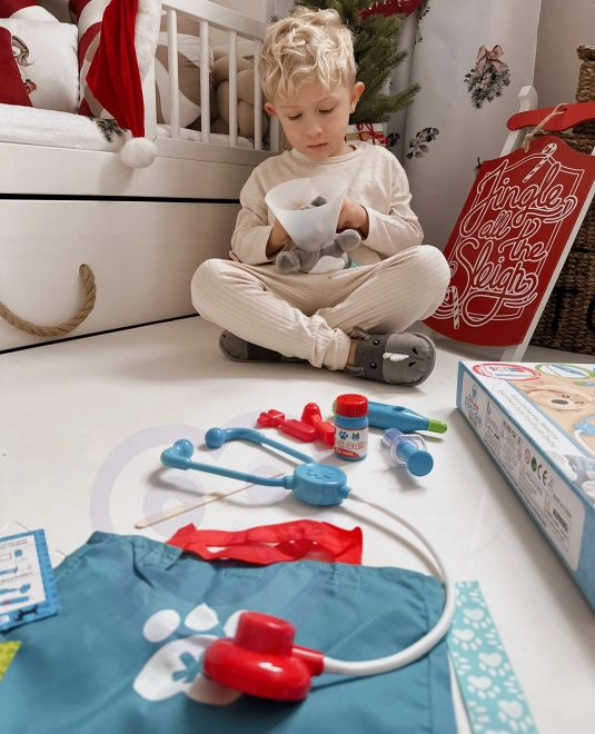 Ensemble vétérinaire Woopie Chaton avec sac