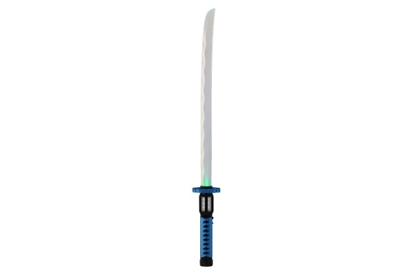 Épée Samurai en plastique lumineuse 73 cm