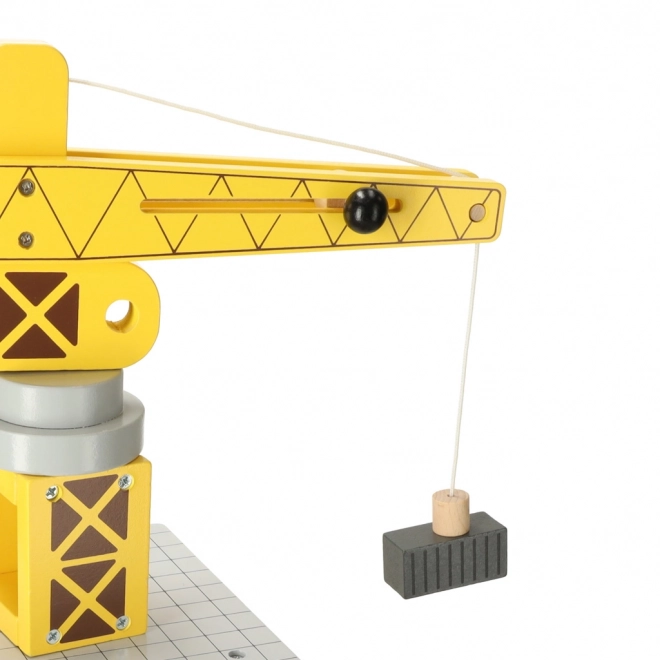 Grue portuaire mobile avec treuil magnétique et accessoires