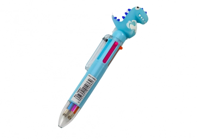 Stylo automatique multicolore Dinosaure Mix 6 couleurs