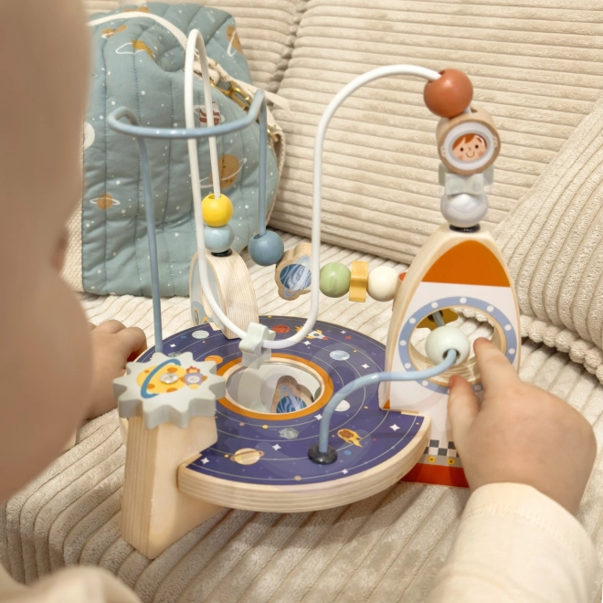 Boucle de fusée en bois de Tooky Toy
