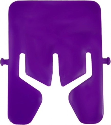 Séparateur de cheveux violet