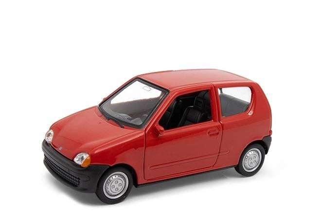 Modèle en métal Fiat Seicento 1:34 Rouge