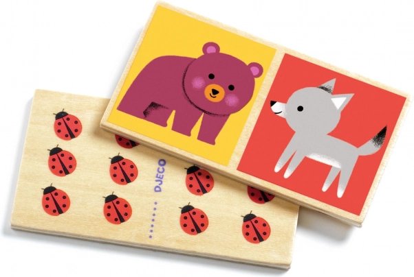 Domino Animaux de la Forêt DJECO