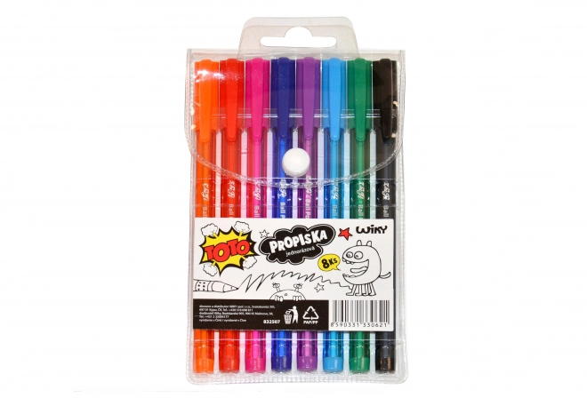 Ensemble de stylos colorés TOTO