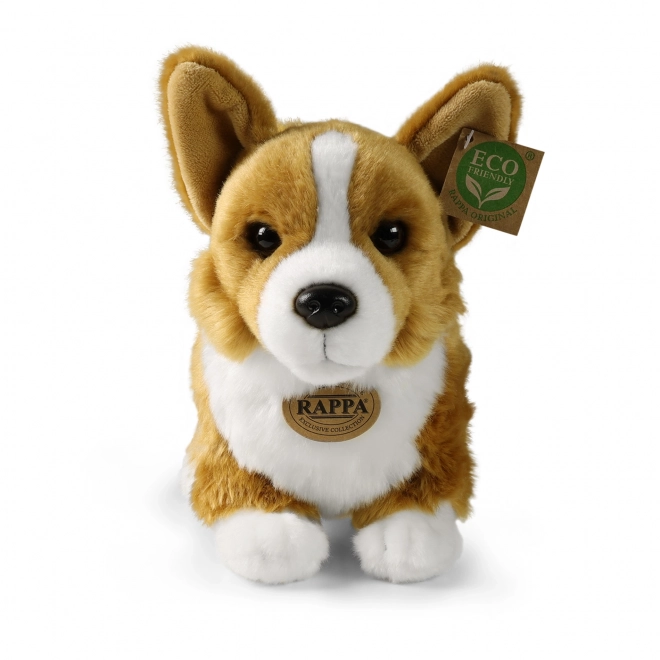 Chien en peluche corgi 32 cm en matériaux écologiques