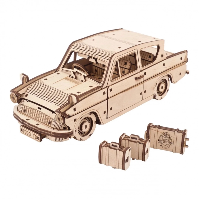 Ugears puzzle mécanique en bois 3D Harry Potter Ford Anglia Volant