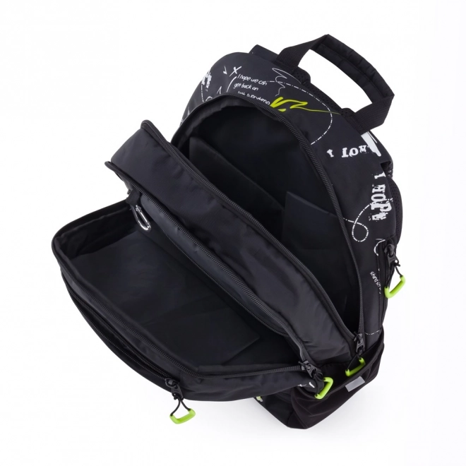 Sac à dos étudiant OXY Sport Graffiti avec trousse
