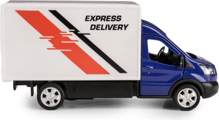 Détails réalistes et marquage Express Delivery