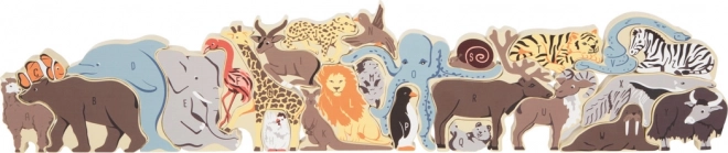 Puzzle alphabet animaux Small Foot