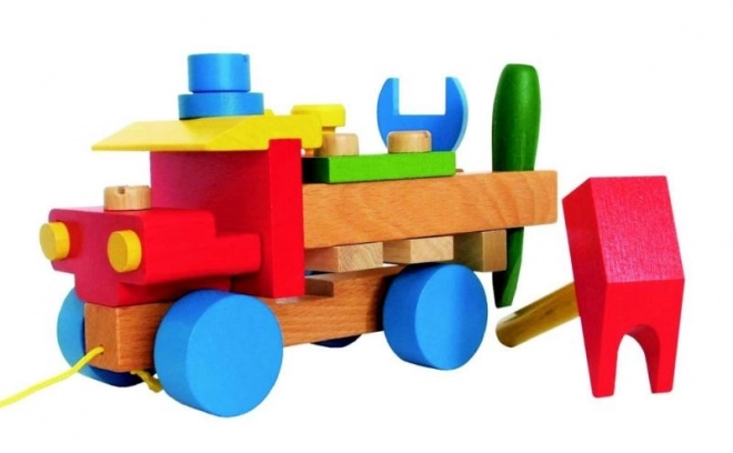Detoa voiture en bois à assembler pour enfants