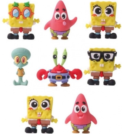 Spongebob Buddies figurine 3D en PVC