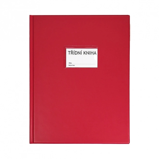 Chemise pour livre de classe A4 avec fenêtre - Rouge Classic