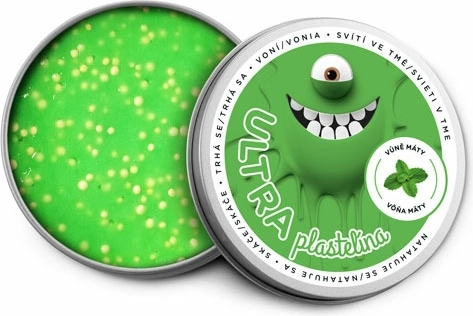 Ultra pâte à modeler parfumée et pailletée - phosphorescente