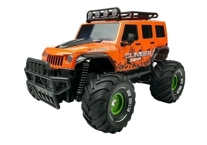 Jeep R/C téléguidé orange 2.4G