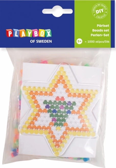 Perles à repasser Étoile 1000 pcs