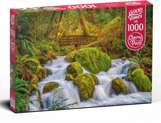 Puzzle Cascade forestière 1000 pièces