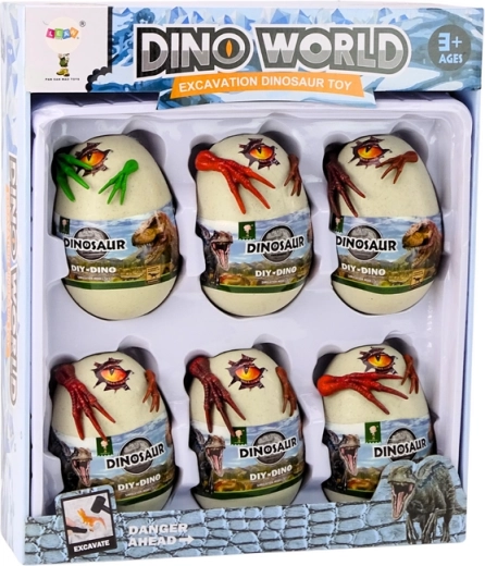 Dino World : 6 œufs à fouiller